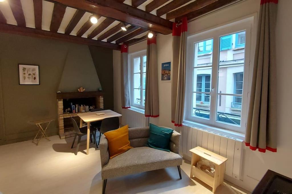 La Brise Normande Centre De Ville De Honfleur Exteriér fotografie