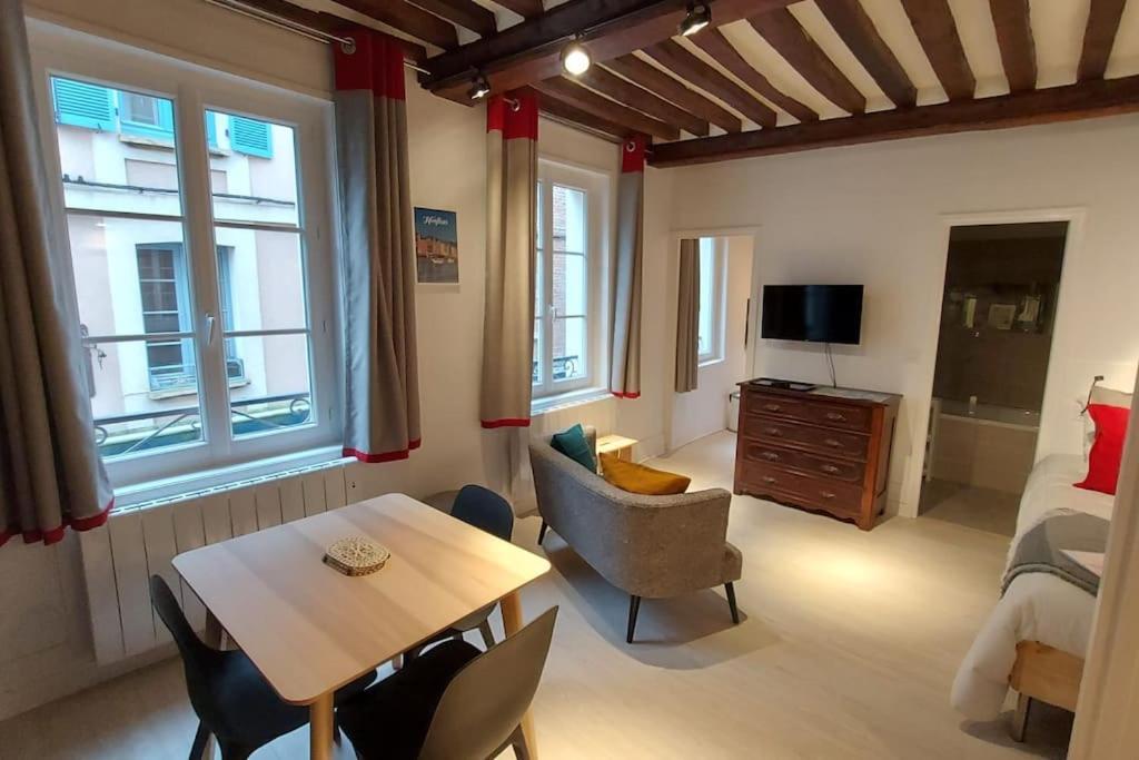 La Brise Normande Centre De Ville De Honfleur Exteriér fotografie